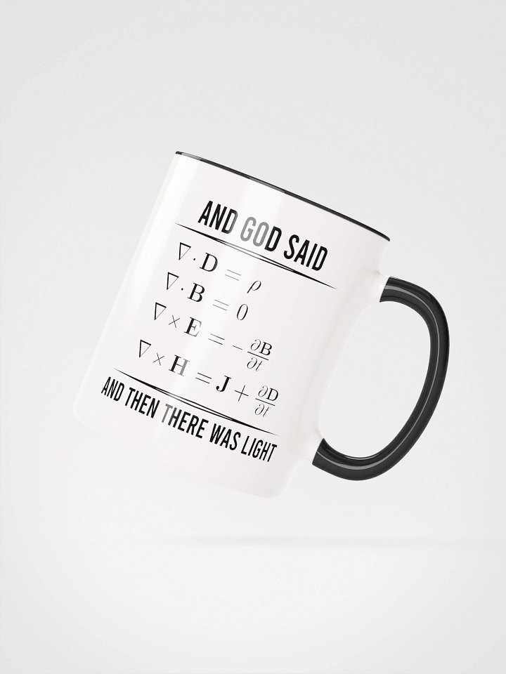 Maxwell Equations Two-Tone Coffee Mug 1W1 product image (2)