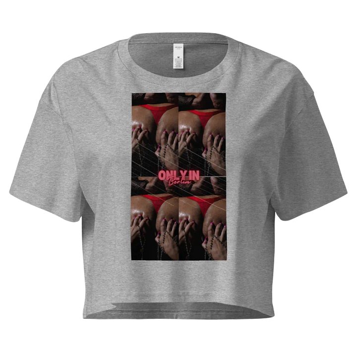 Berlin Nights Women's & Gays Crop Top product image (1)