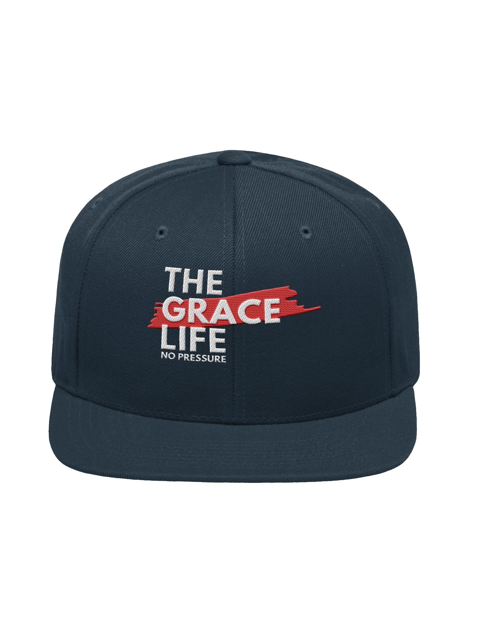 The Grace Life Snapback Hat - Red product image (4)