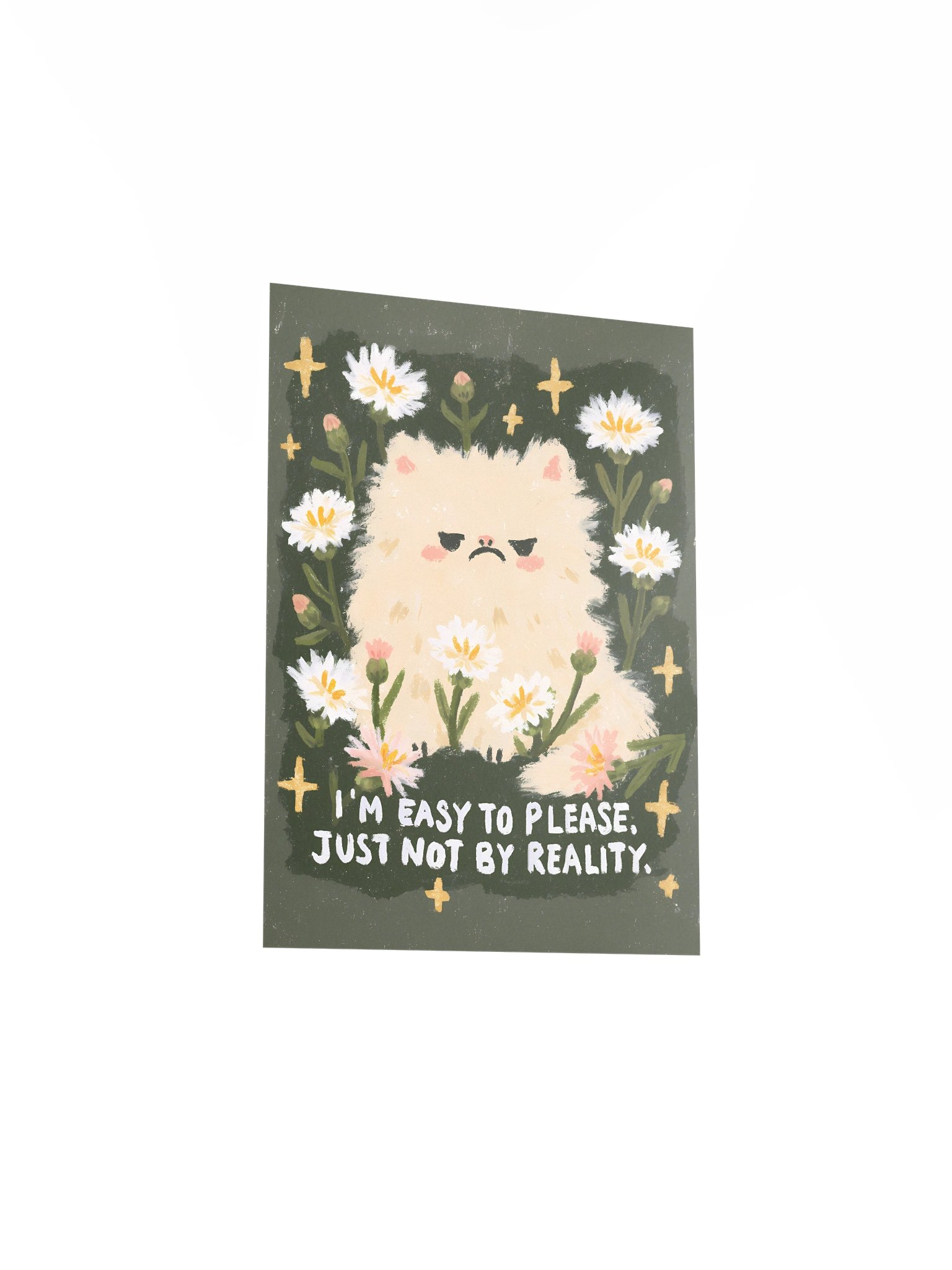 Easy to Please Cat Poster product image (11)