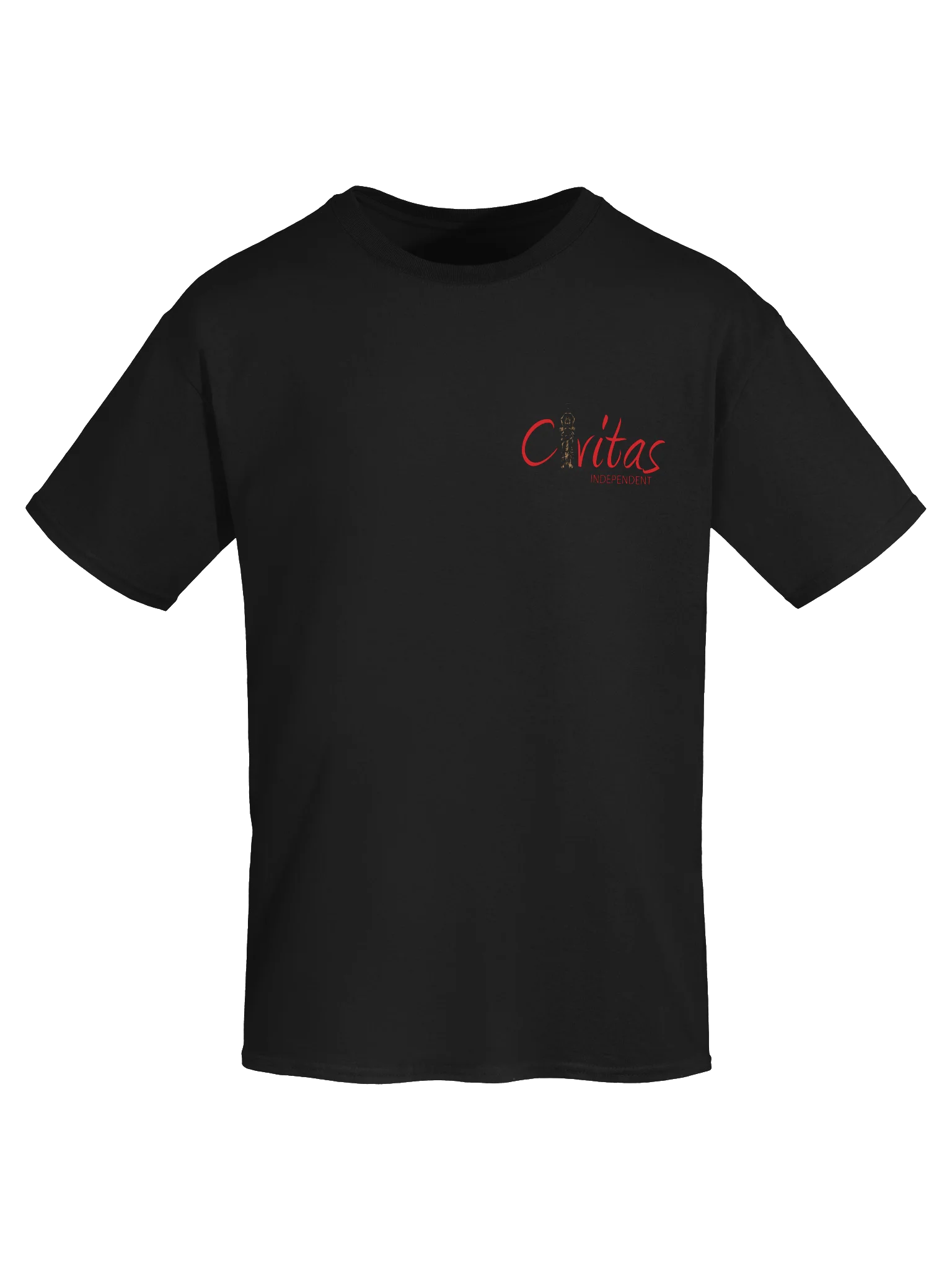 Statue Logo T-Shirt (Gold Logo) product image (5)