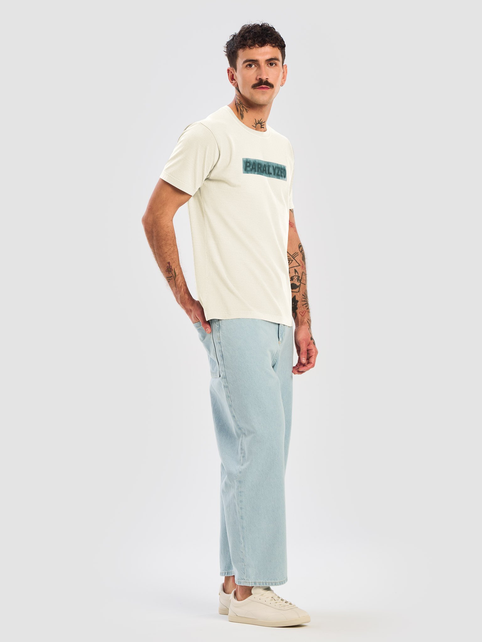 PARALYZED IN BLUE TEE product image (8)
