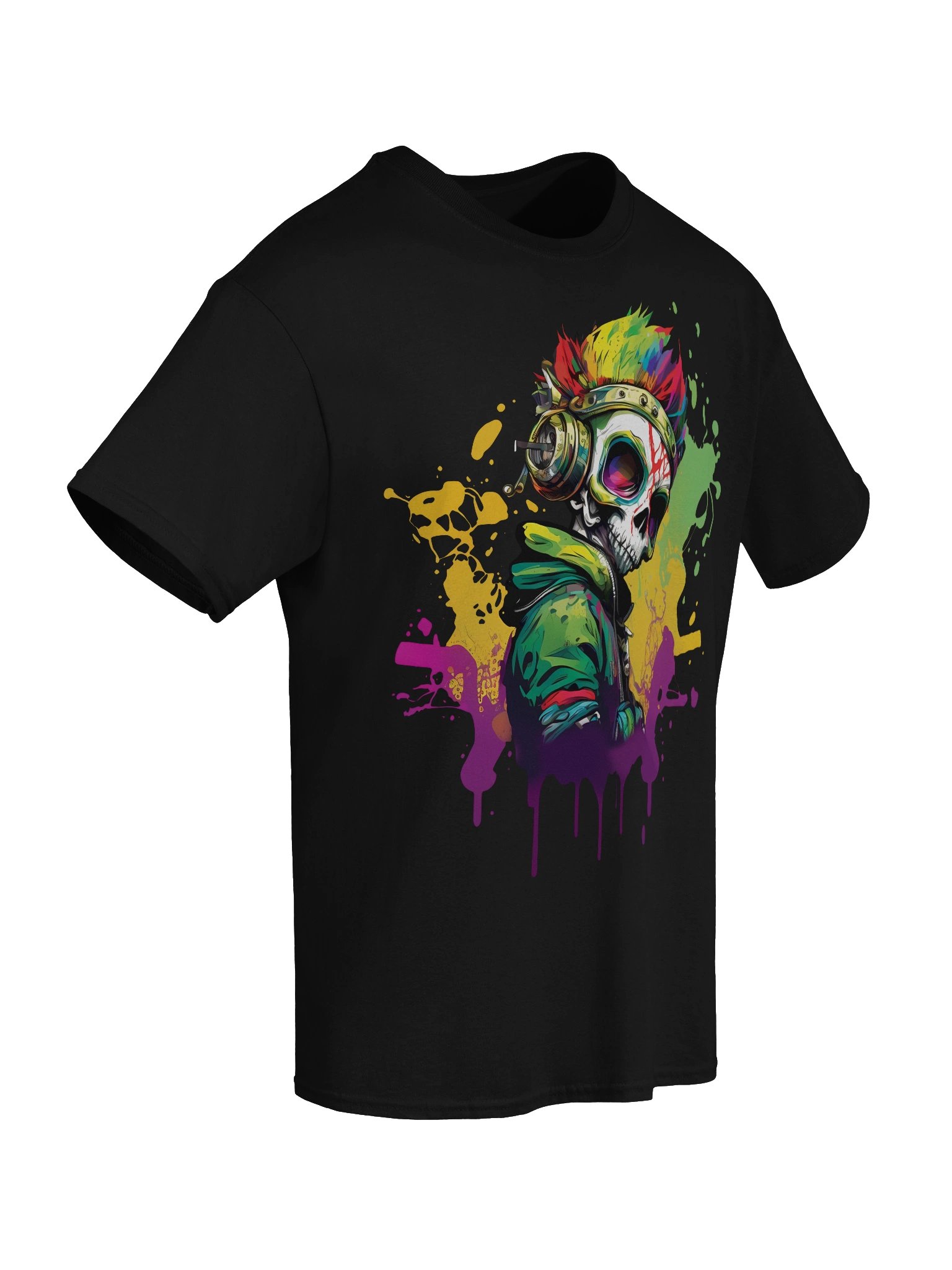 Punk skelet T-shirt product image (65)