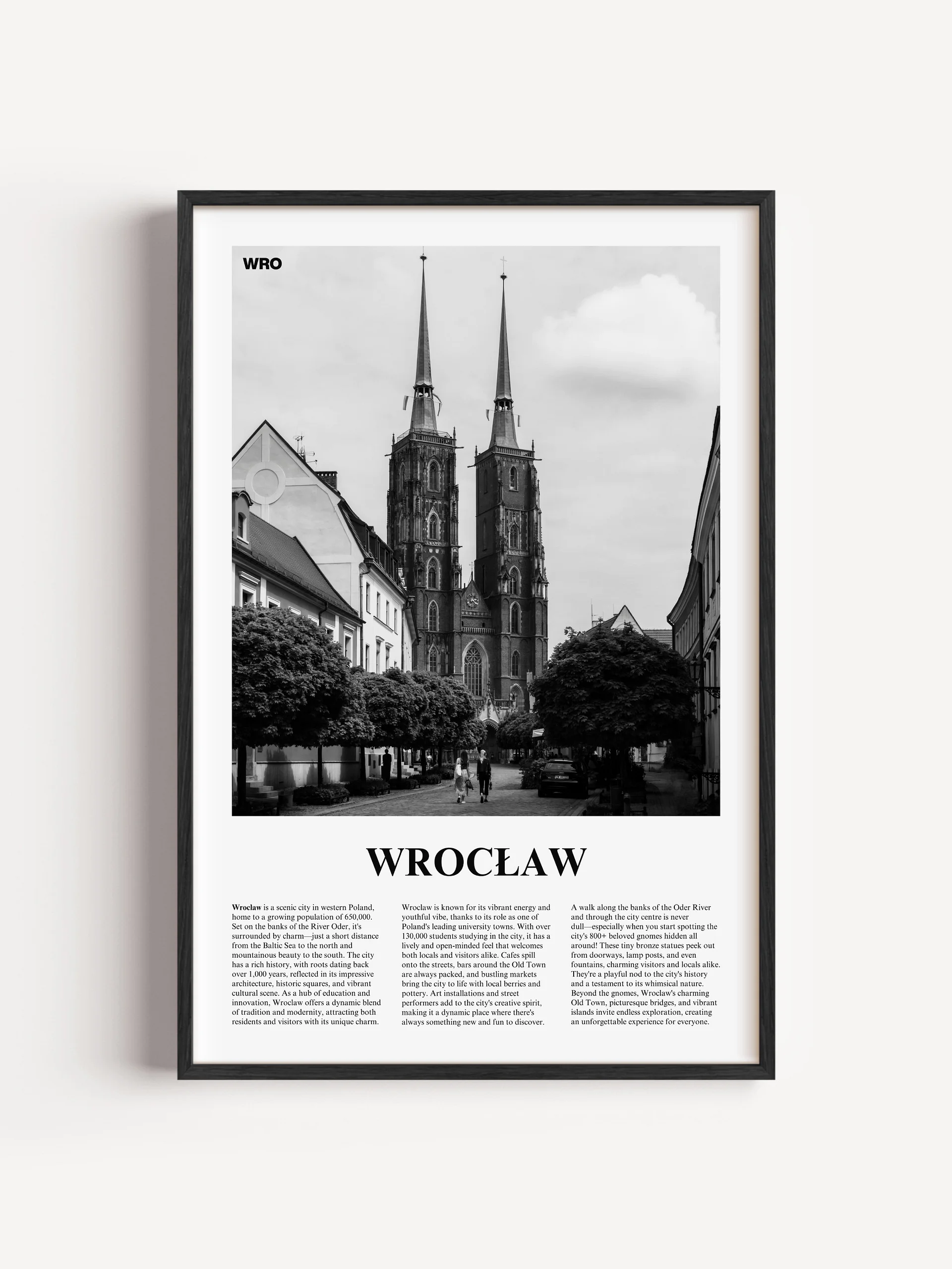 Wroclaw 03 Newspaper Poster product image (1)