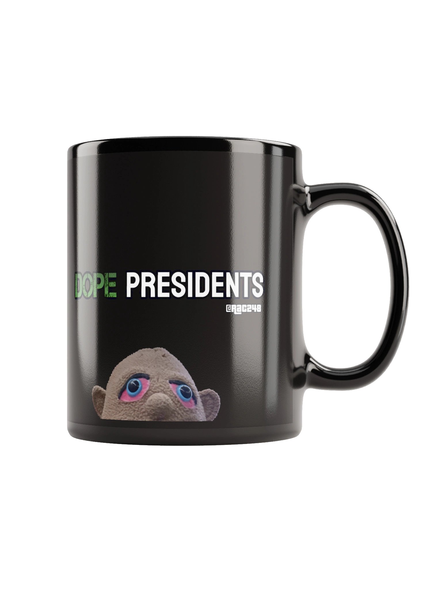 Dope Presidents Mug (Black) product image (4)