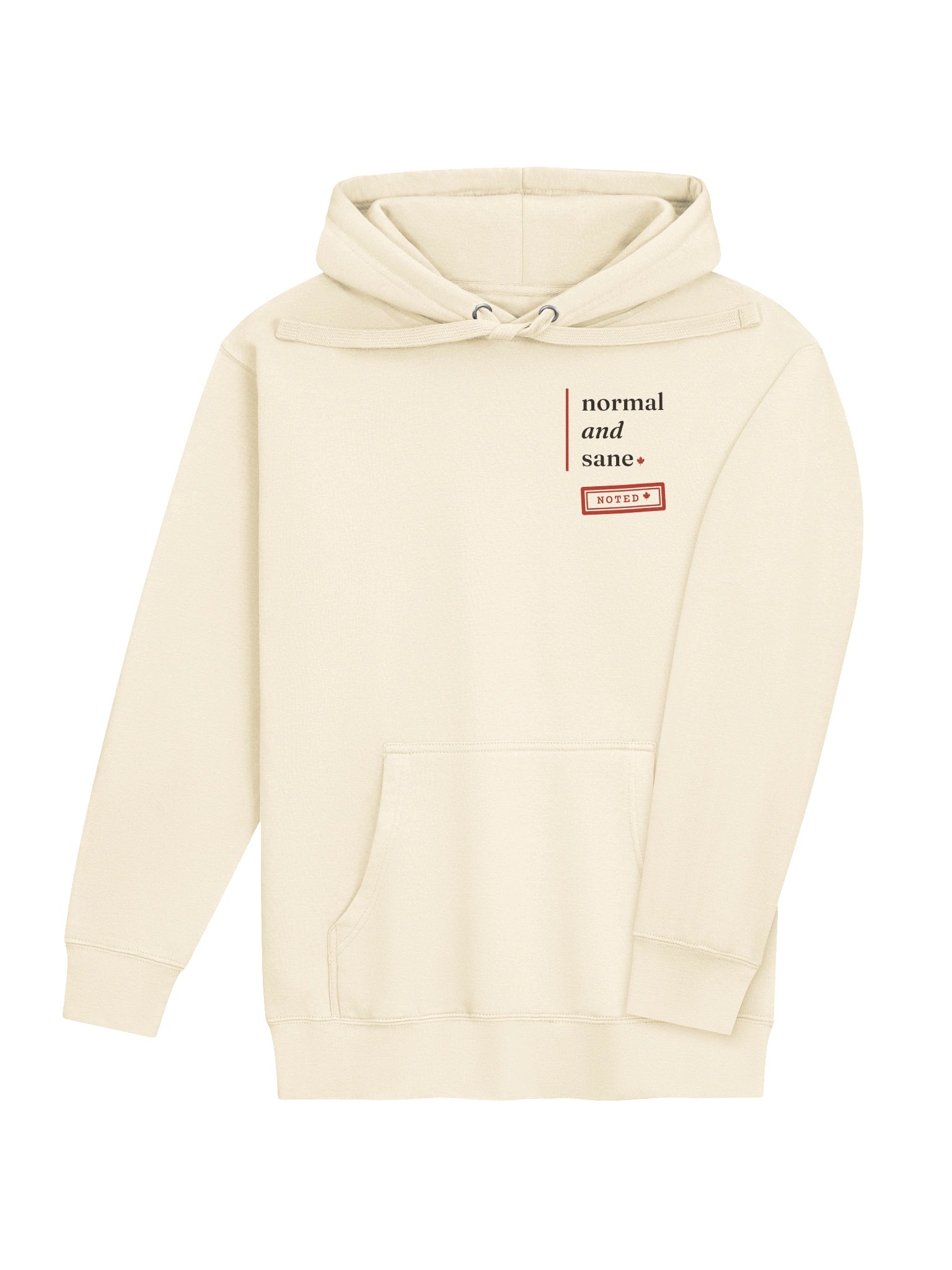 The Oversized Hoodie — Bone product image (4)