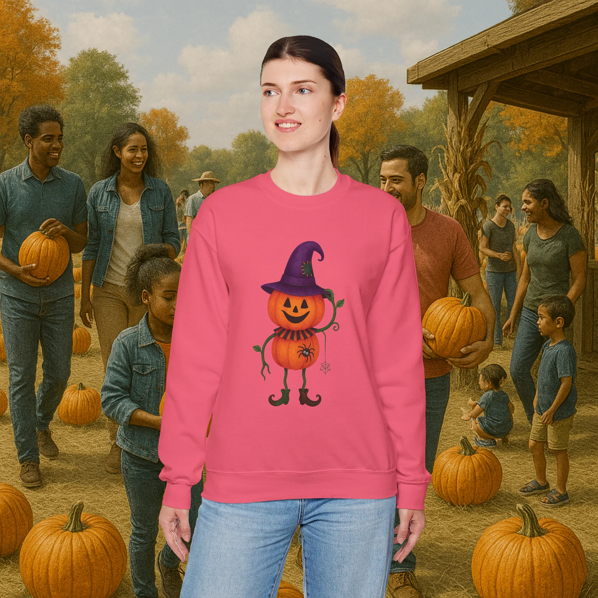 Mr. Pumpkin PNG | Cute Halloween Pumpkin Clipart | Fall Sublimation Design | Pumpkin Patch Digital Download product image (11)
