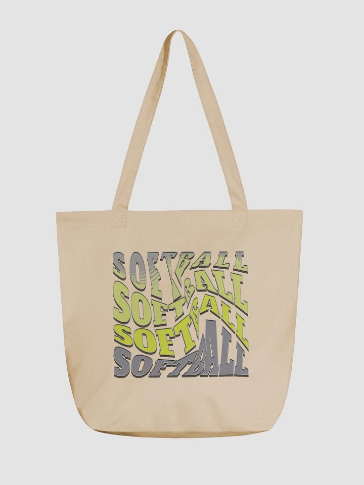 Swirl Softball Dynamic Tote Bag product image (5)