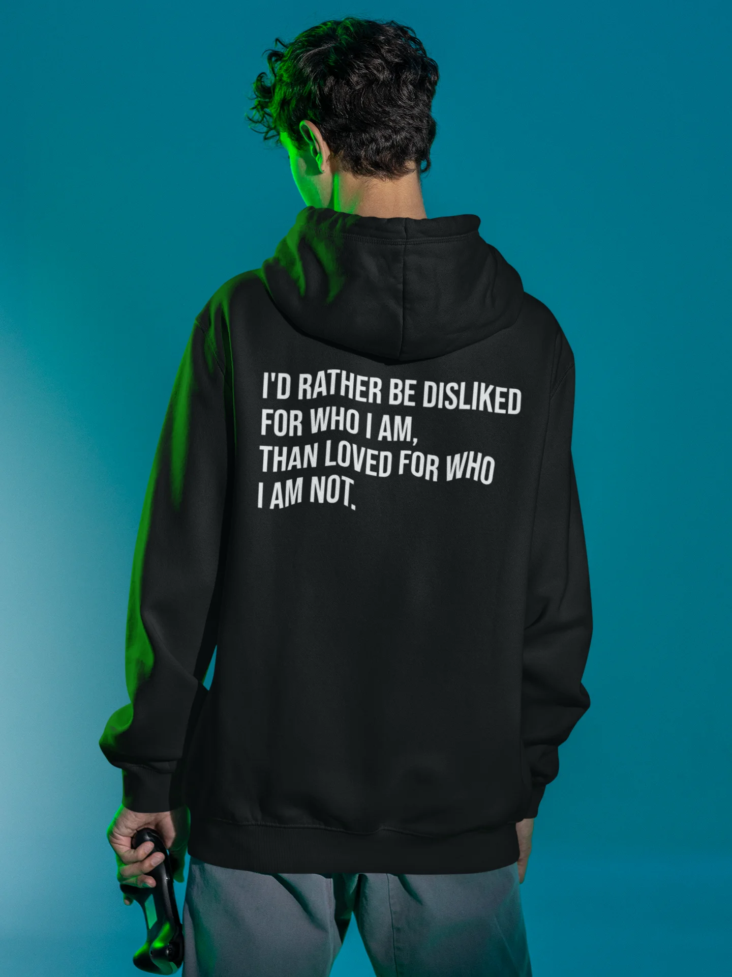 I'd Rather Be Disliked with BTAC Hoodie product image (1)