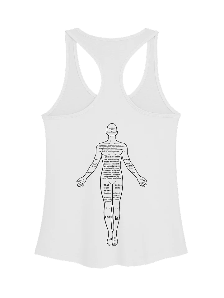 HONEST PROGRAM WOMENS TANK product image (2)