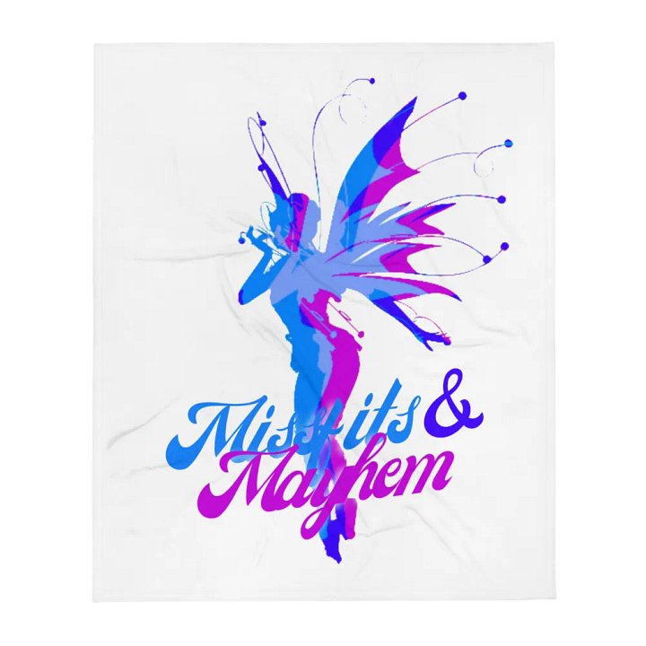 Missfits and Mayhem Chaos Fairy Throw Blanket product image (13)