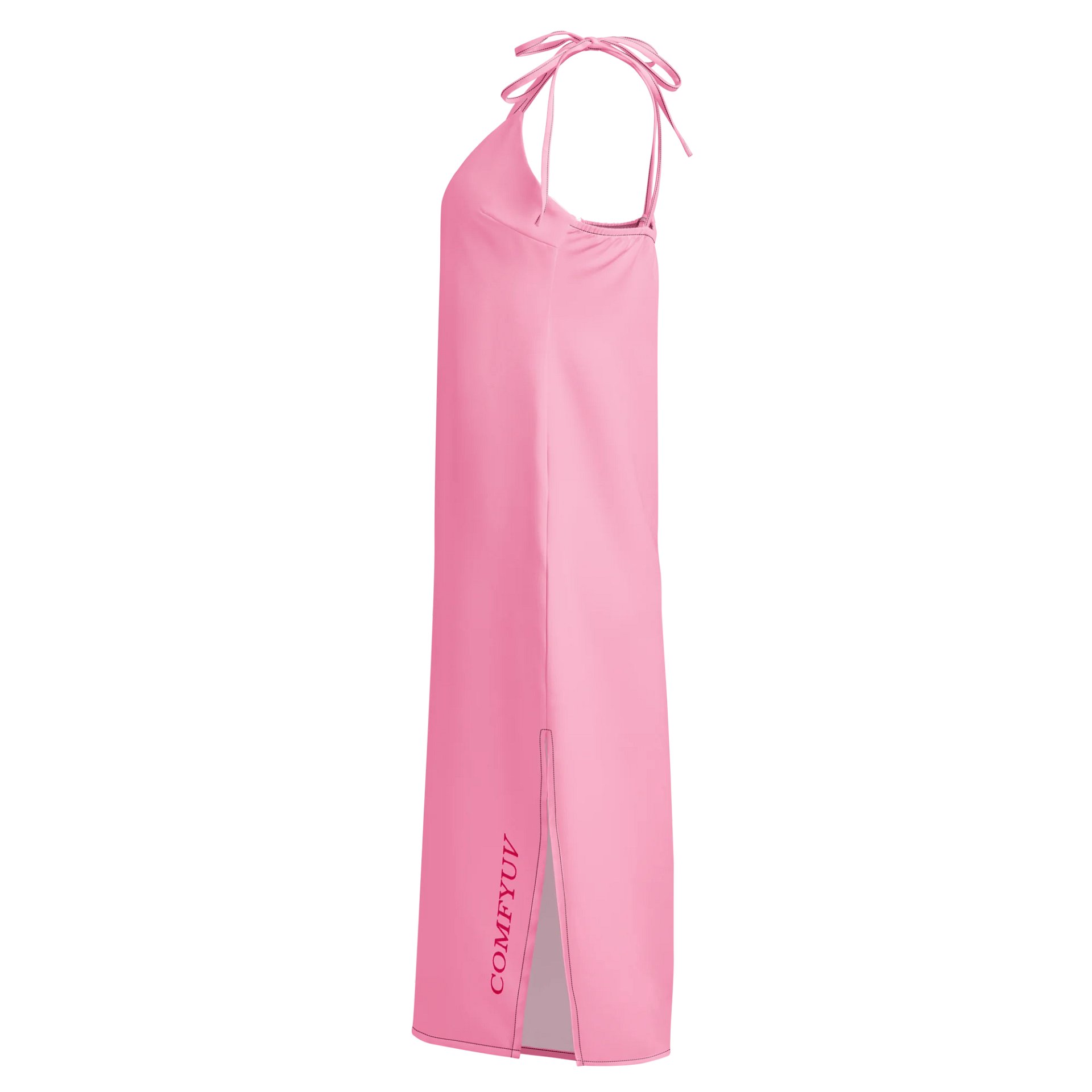 Pink Slit Dress product image (3)