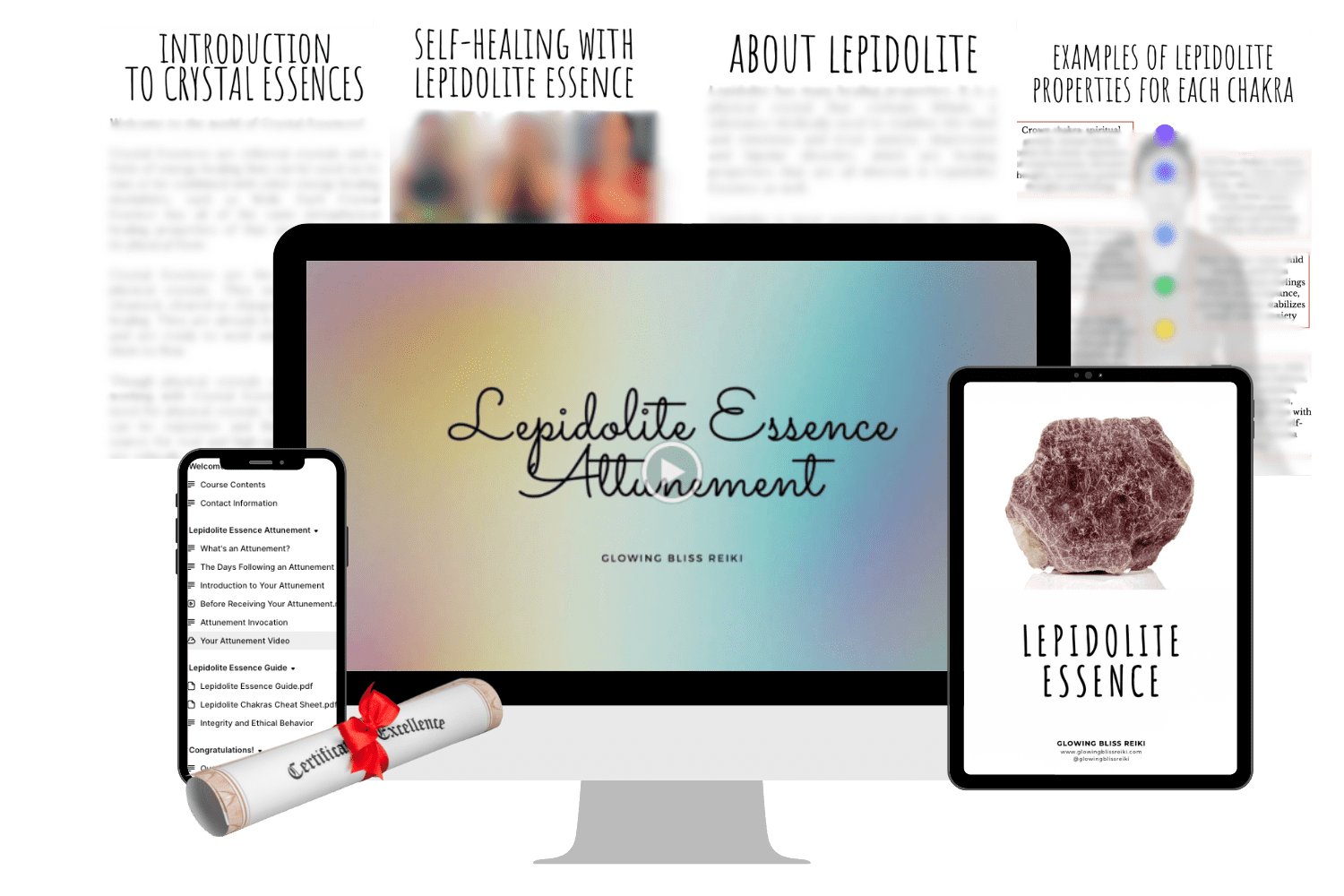 Certified Lepidolite Essence Attunement product image (1)