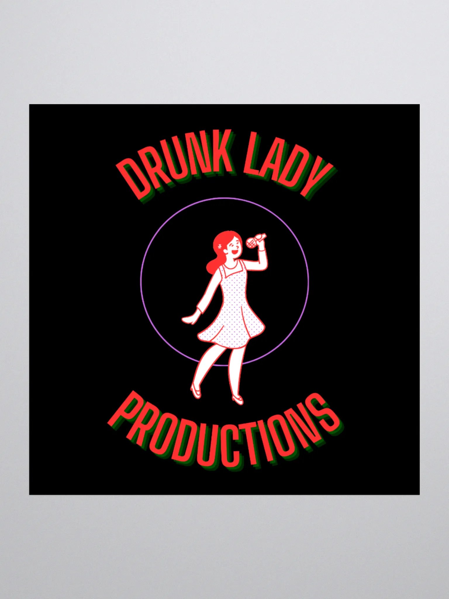 Drunk Lady Sticker product image (3)