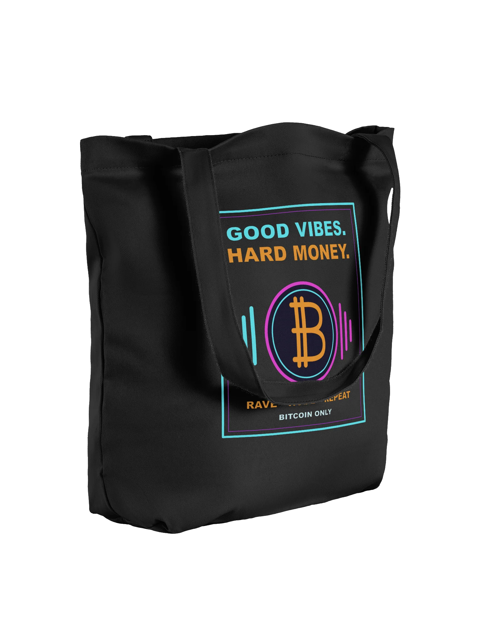 Good Vibes. Hard Money. Bitcoin Festival Tote product image (4)