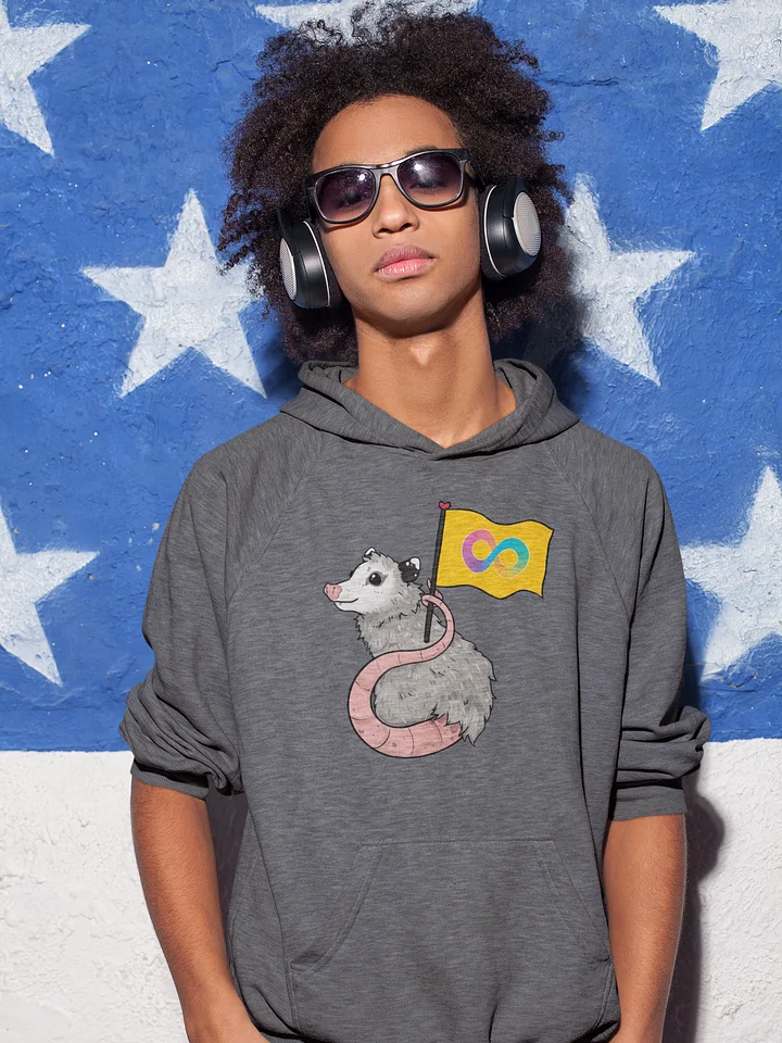 Autism Pride possum classic hoodie product image (1)