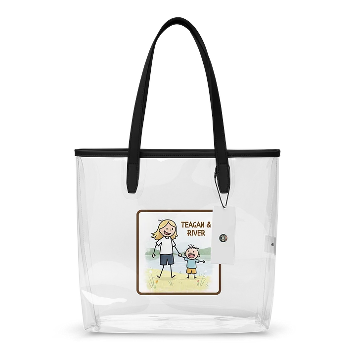 Teagan & River Clear Tote Bag product image (1)