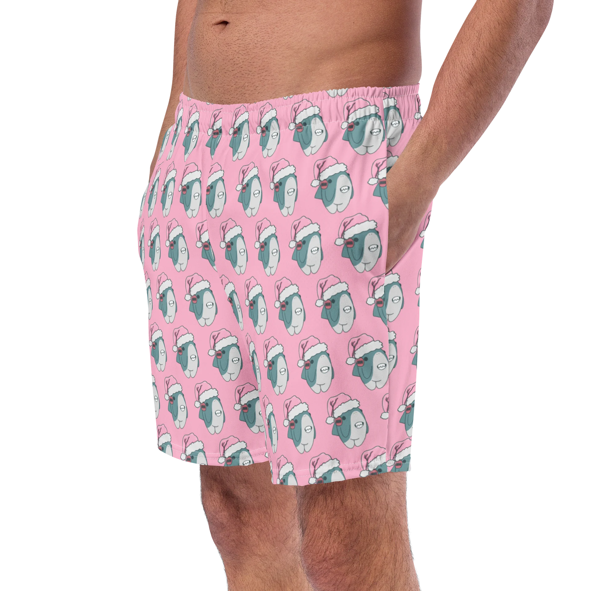 PINK SWIM SHORTS product image (2)