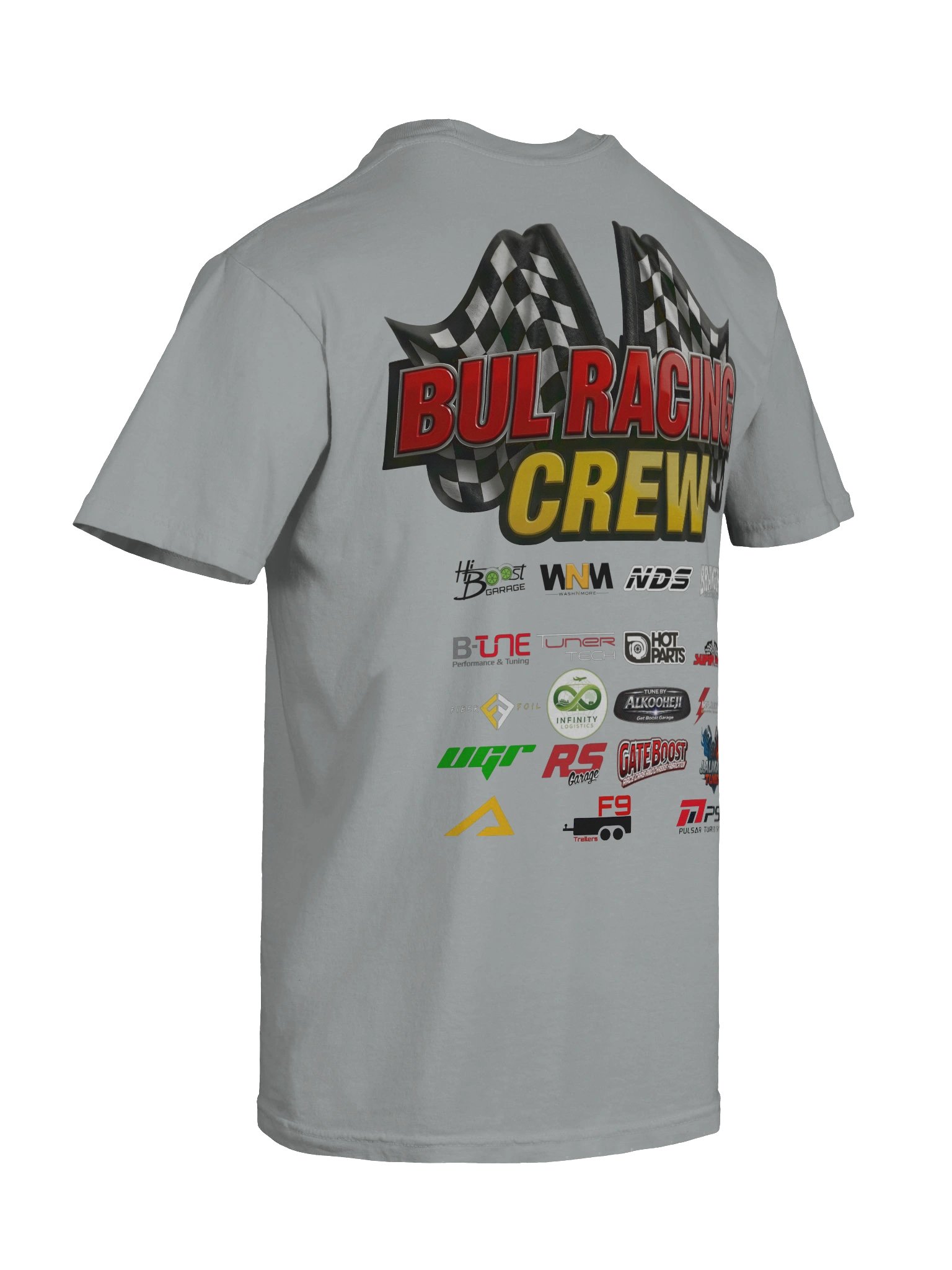 BULRACING CREW-Dyed Heavyweight T-Shirt Team - j9i7mCmTpyU