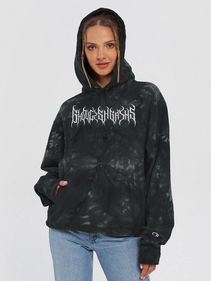 Ghoulish Gains (Brutal Logo) Tie Die Hoodie product image (2)