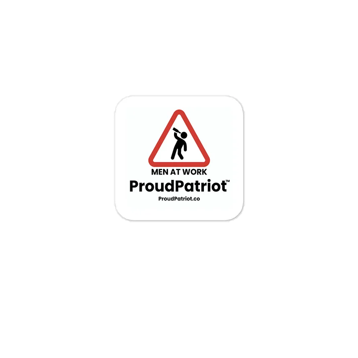 Men At Work Vinyl Sticker product image (1)