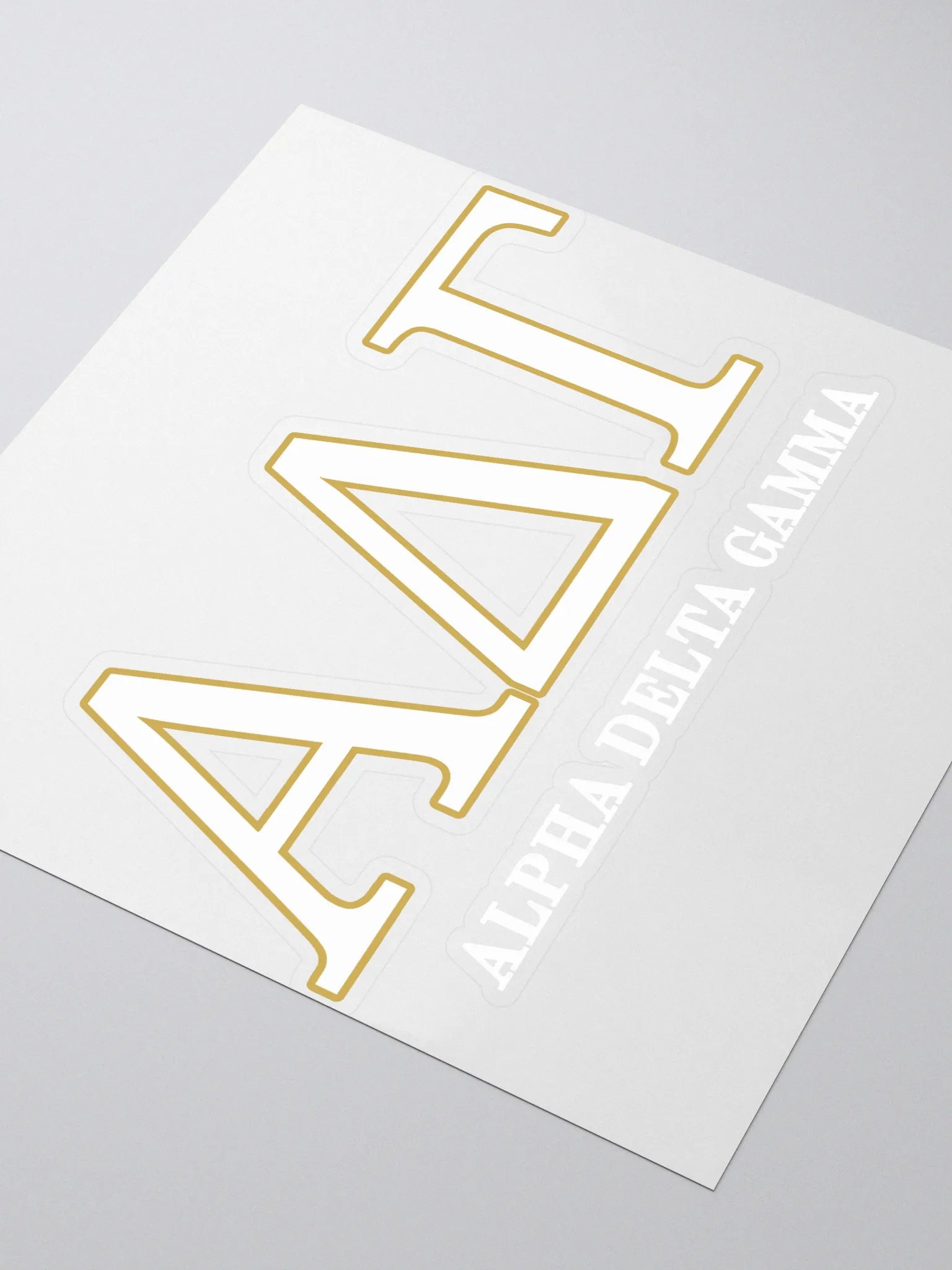 ADG Greek Letters Gold - Sticker product image (3)