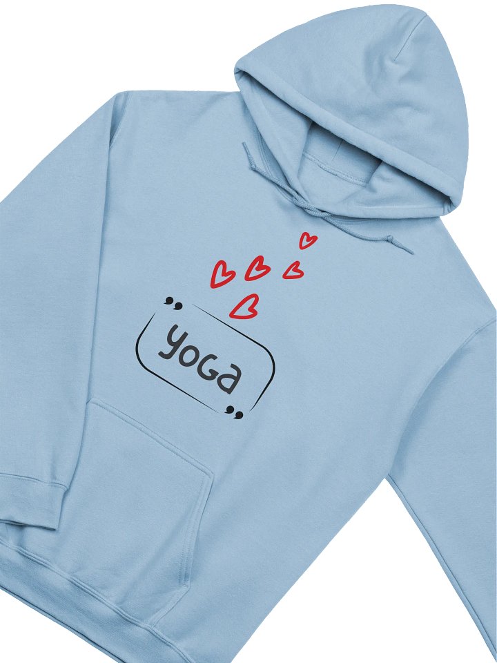 Yoga Love Hoodie - Heartfelt Design product image (2)
