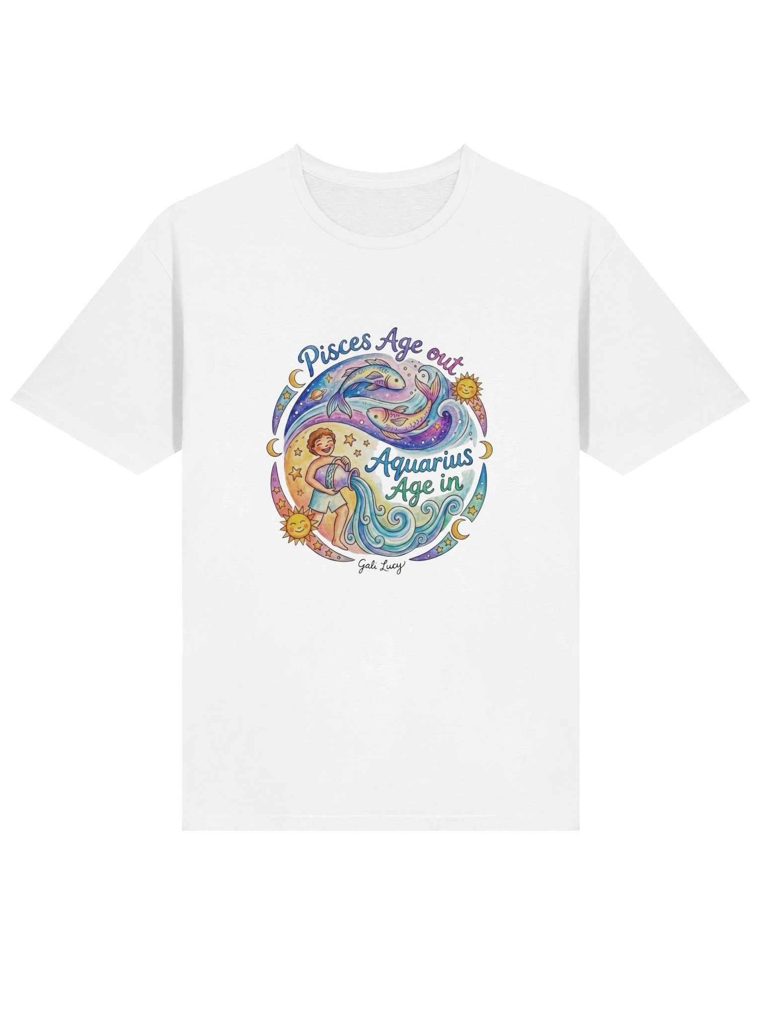 Aquarius Age Unisex T-Shirt - Style 1 product image (2)