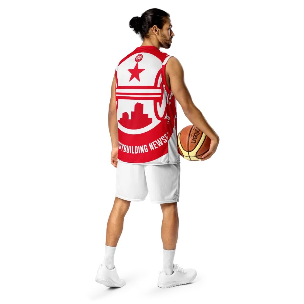 IFBNewsfeed.Org's All-Over Print Recycled Unisex Basketball Jersey product image (12)