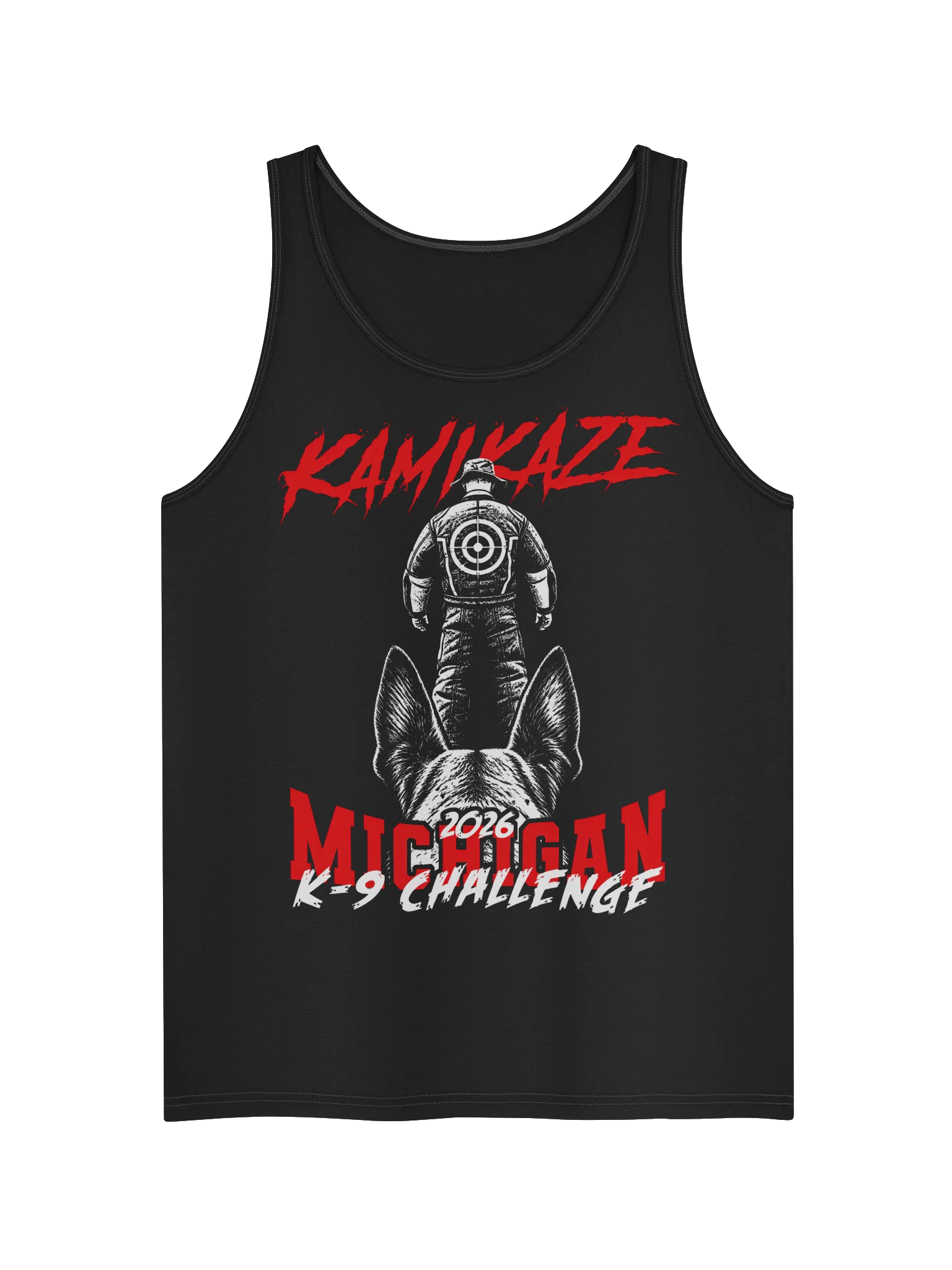 2026 Michigan K-9 Challenge KAMIKAZE - Tank Top product image (1)