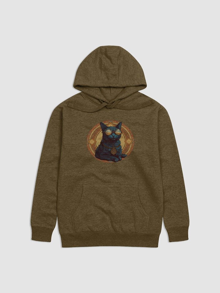 Cool Cat Illustrated Premium Hoodie product image (1)