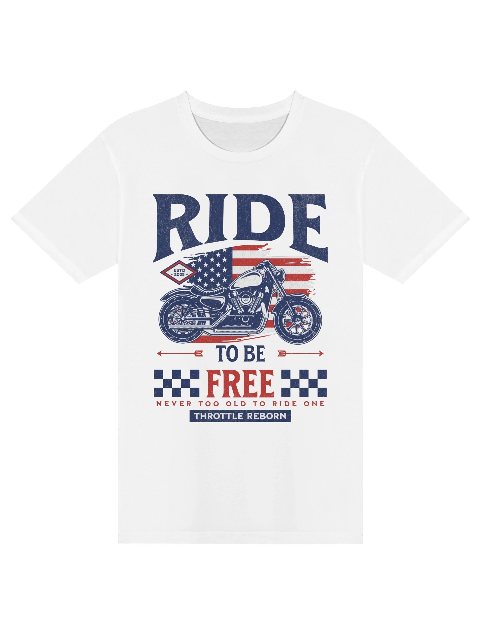 Throttle Reborn — Ride to Be Free Tee product image (1)