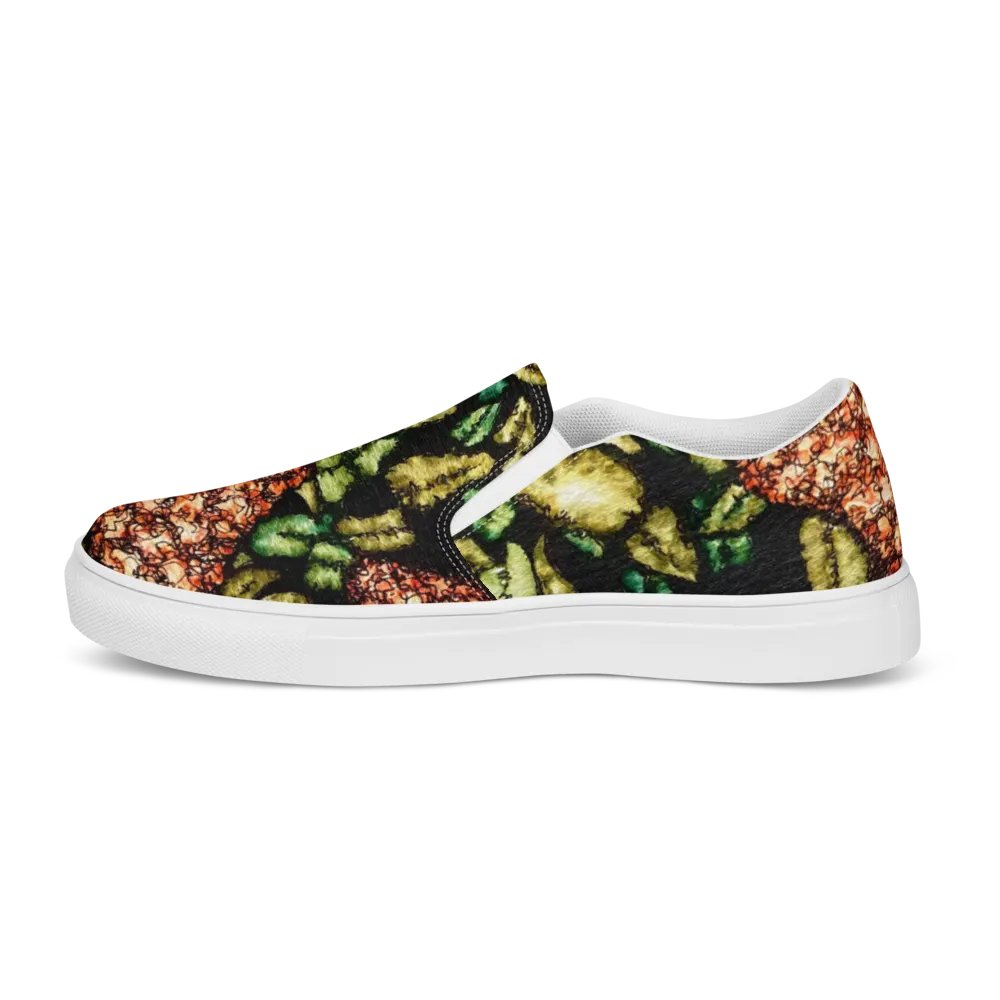 HYDRANGEAS V men's slip-on canvas shoes product image (5)