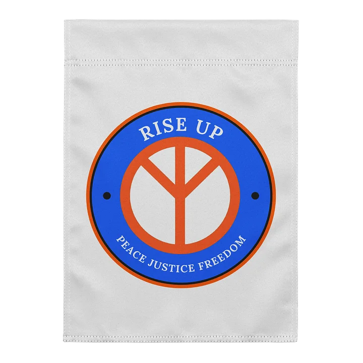 RISE UP GARDEN FLAG product image (1)