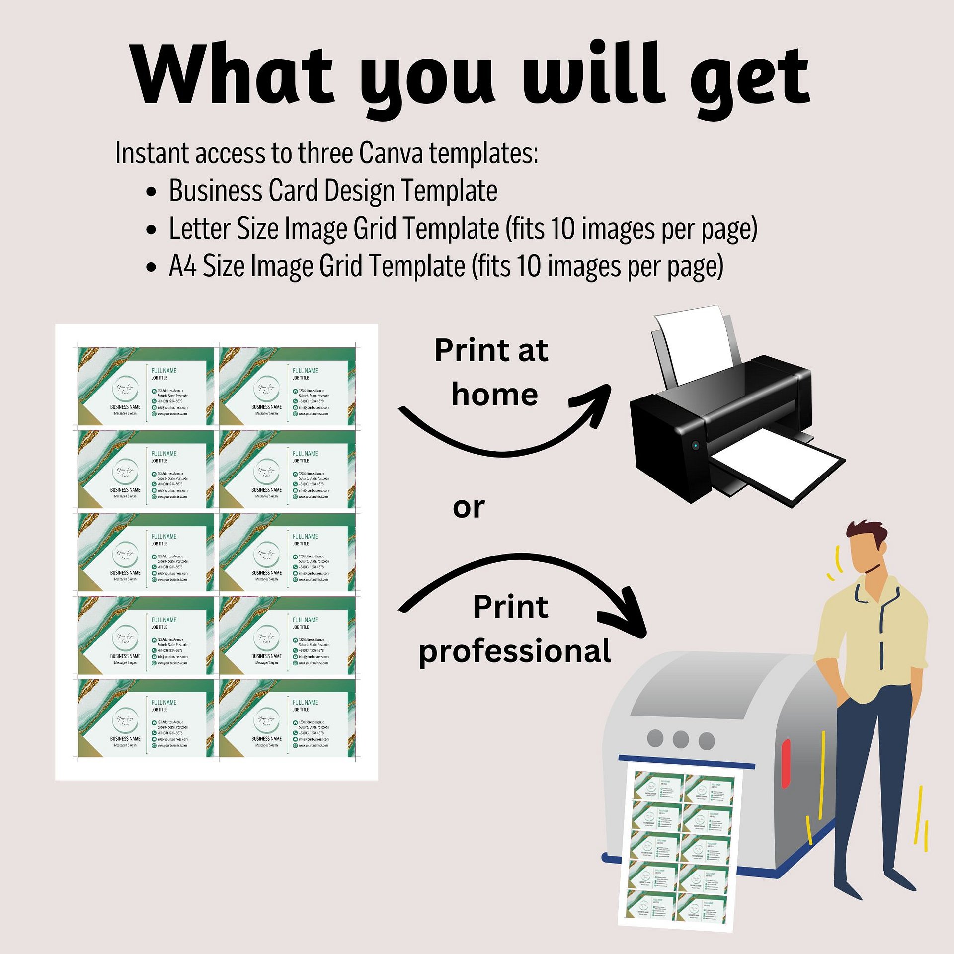 Esmeralda - Business Card Template product image (5)