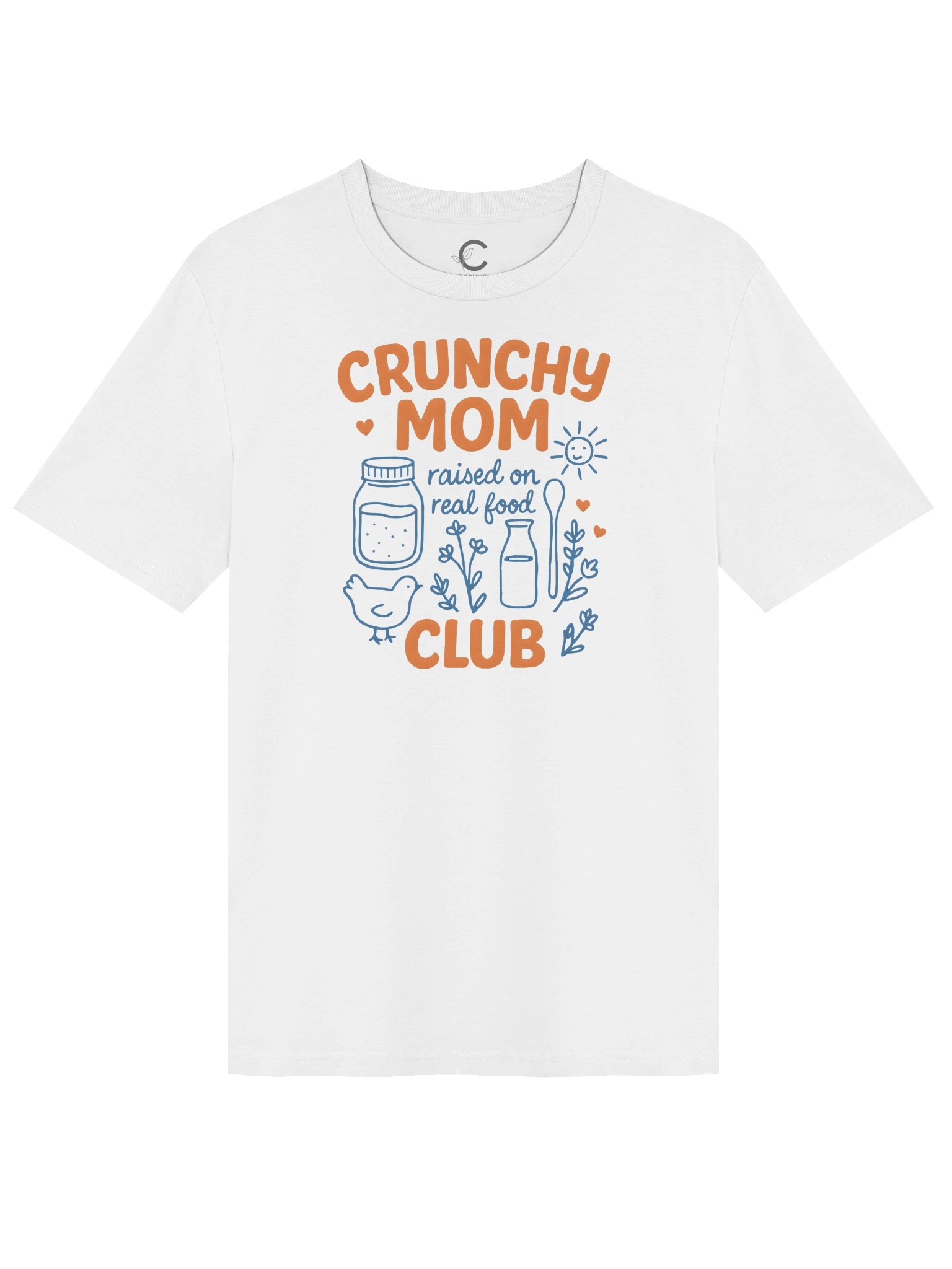 Crunchy Mom Club Organic T-Shirt product image (2)