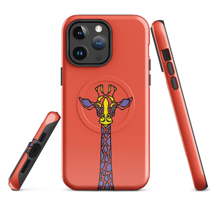 Spruce Giraffe MagSafe® Tough iPhone Case product image (1)