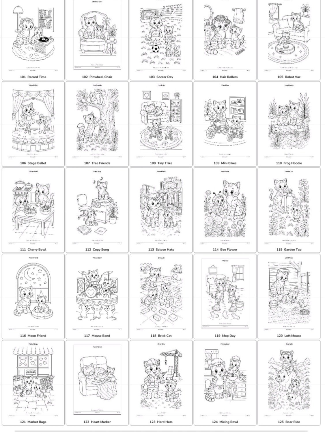 Complete pack: (153 Pages) Twinkle & Little Sue product image (7)
