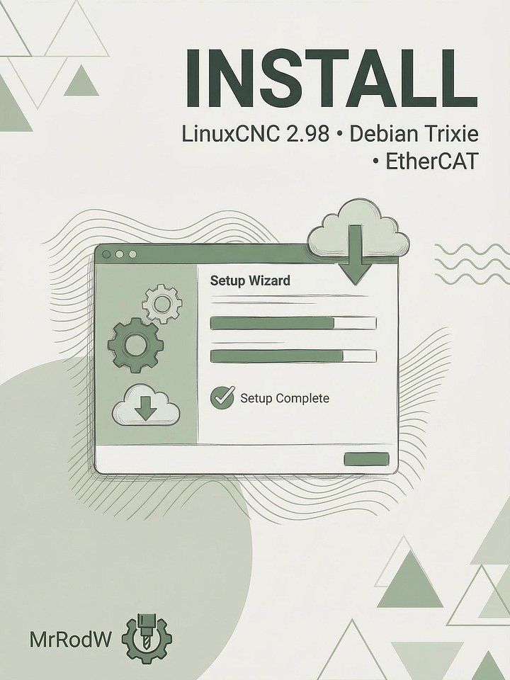MrRodW's tuned ISO - LinuxCNC 2.98 and Ethercat, optimized kernel product image (1)