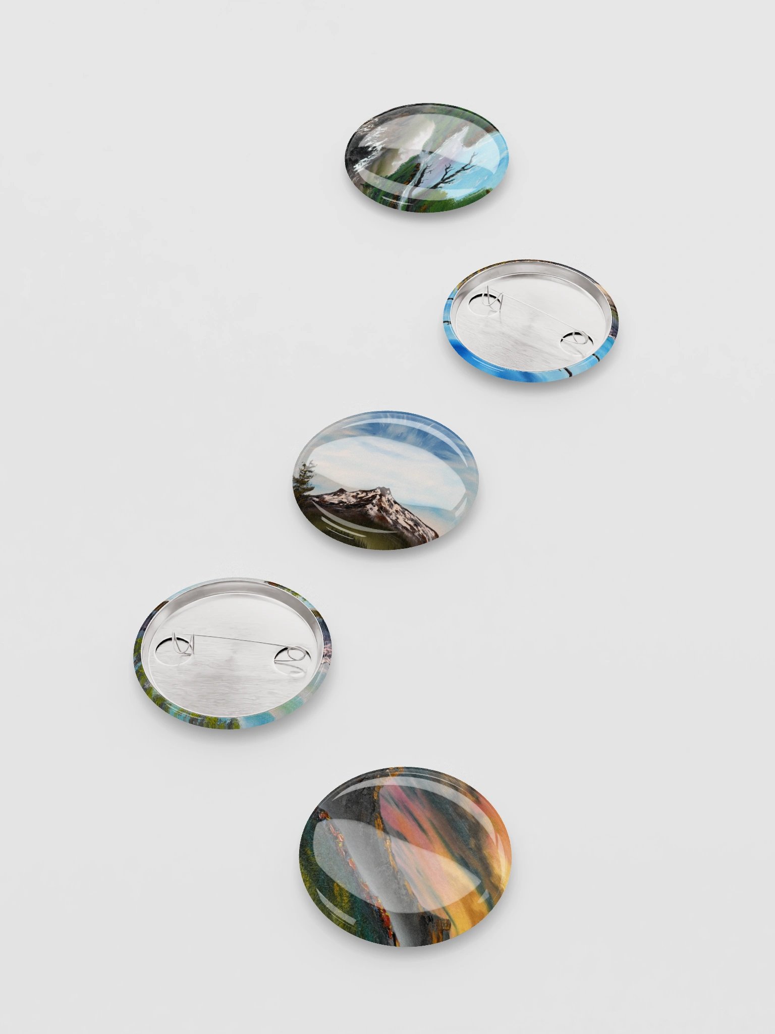 Art Button Pins - Mountain Vibes product image (4)
