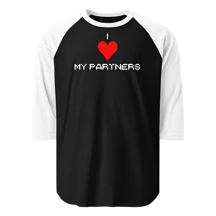 I Love My Partners Long Sleeve Raglan product image (1)