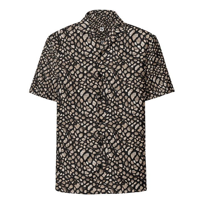 Brown Skin Snake Hawaiian Shirt product image (1)