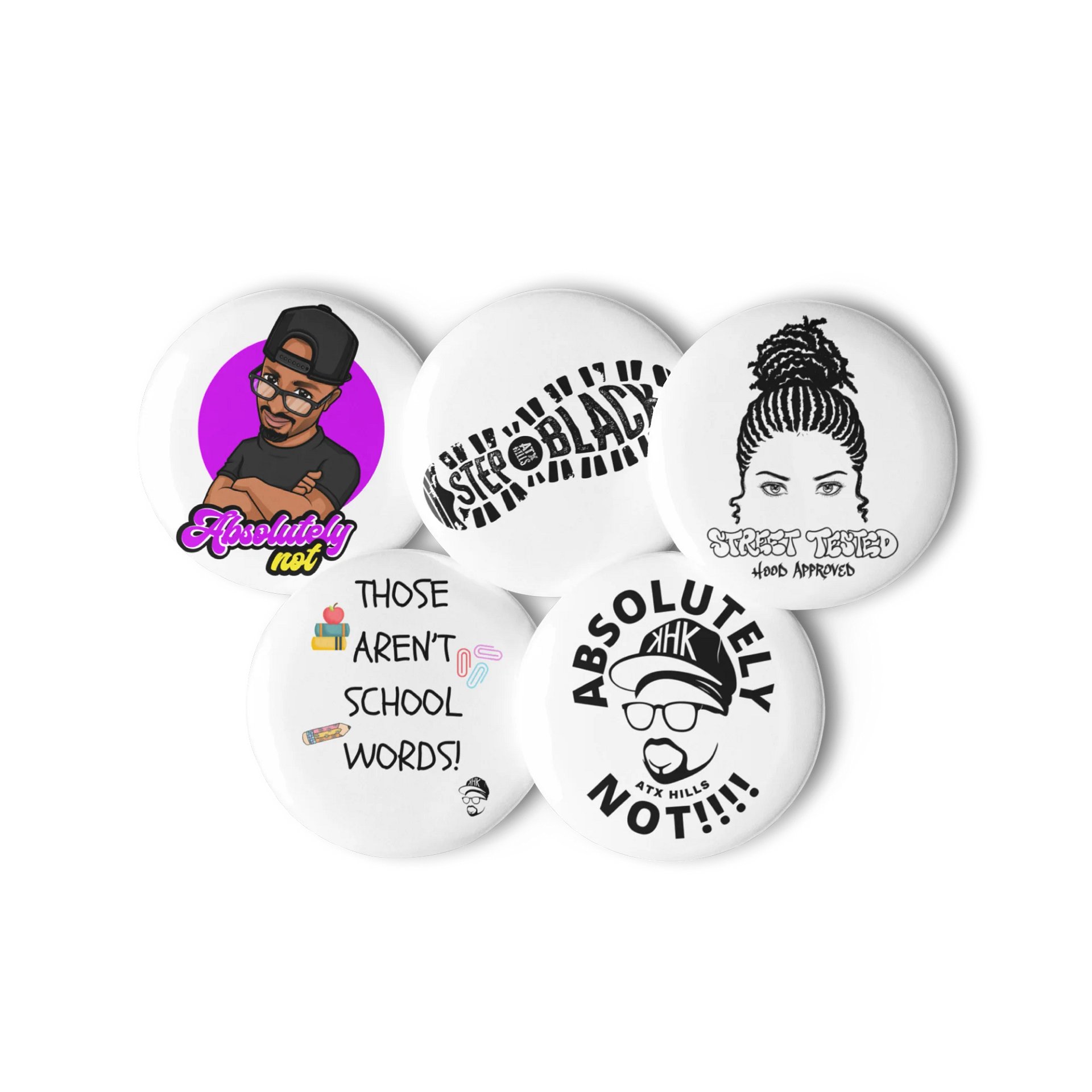 KHK Collection Pin Buttons product image (2)