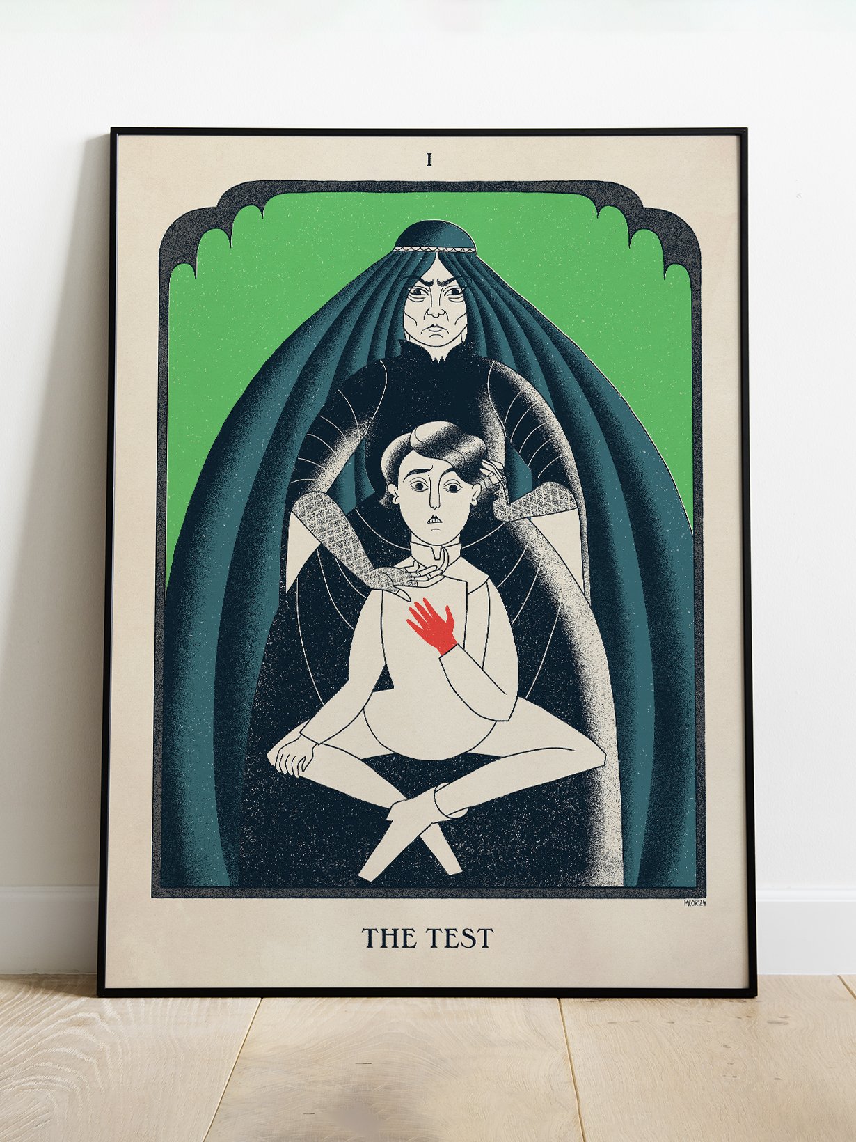 The Test: Paul Atreides & Gom Jabbar - Art print product image (1)