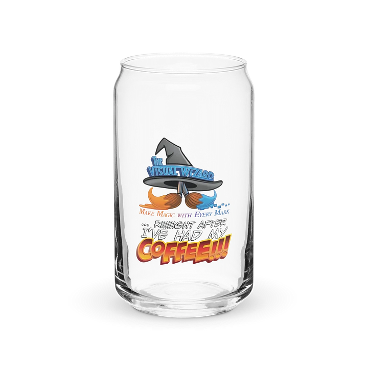 The Viz Wiz Needs Coffee First Cold Brew Glass product image (2)