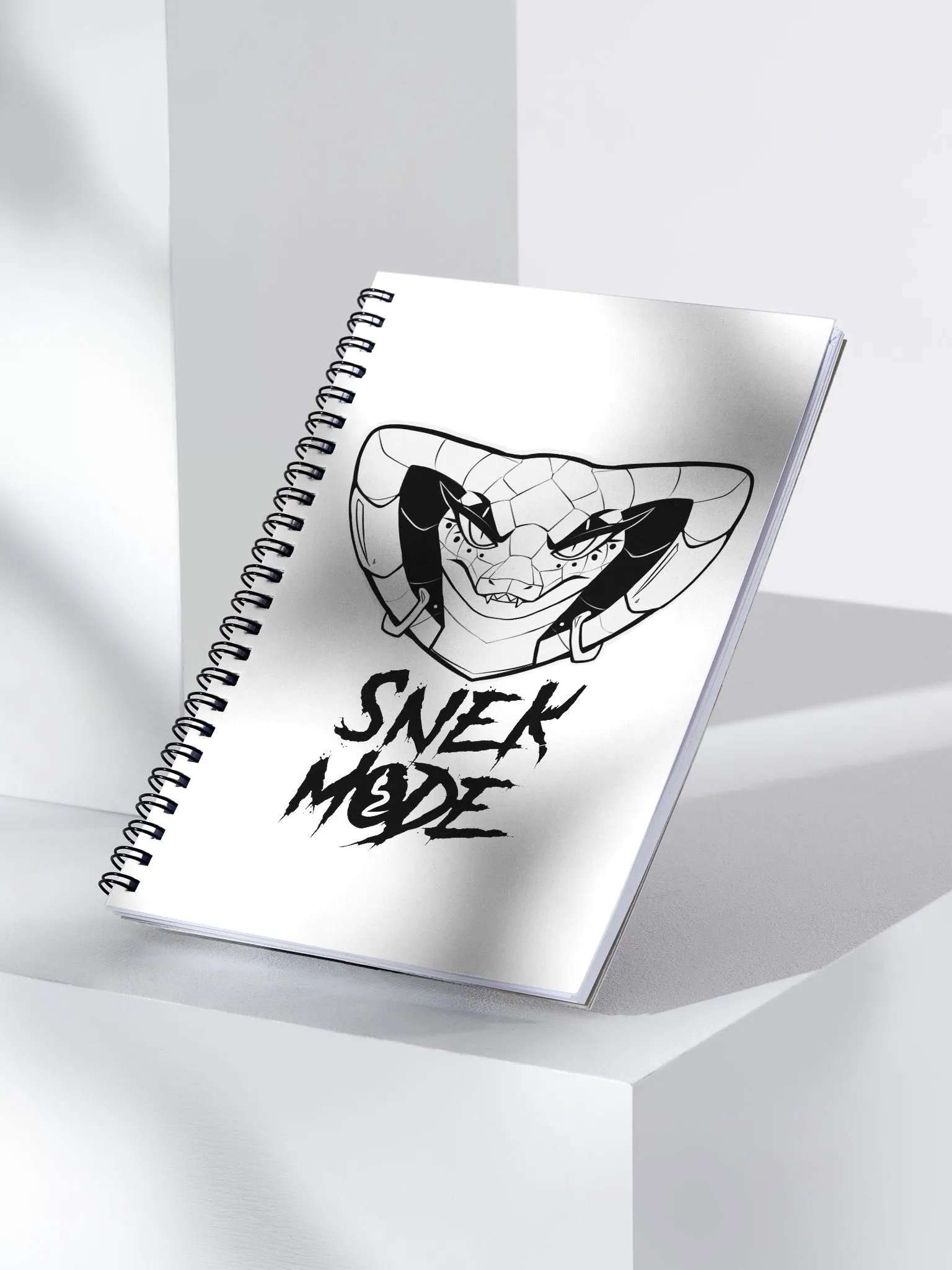Snek Mode Spiral Notebook product image (3)