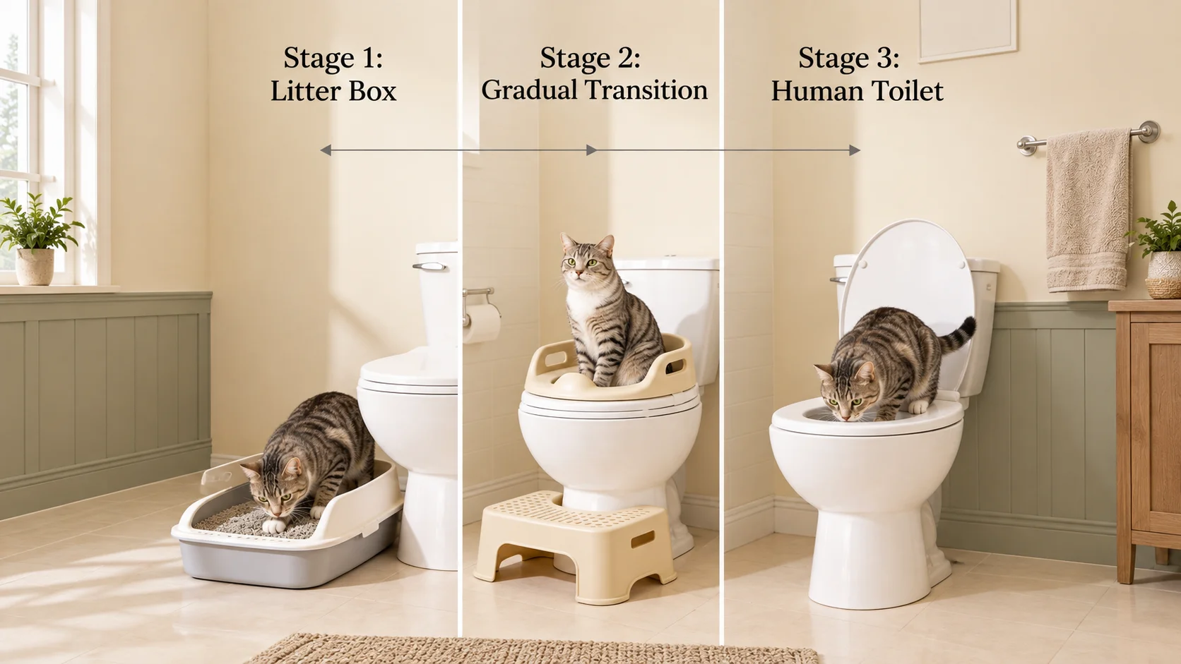 The Clean Paws Operation: Cat Litter-to-Toilet Training Digital Guide product image (2)
