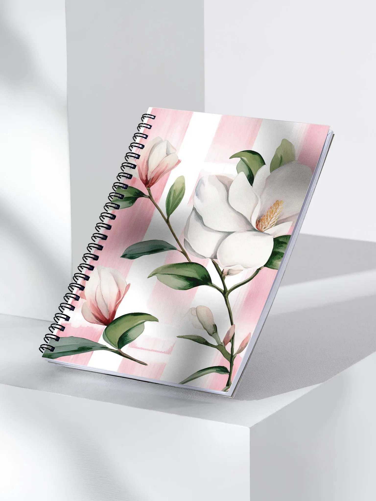 Hibiscus & Harmony: Spiral Notebook product image (3)