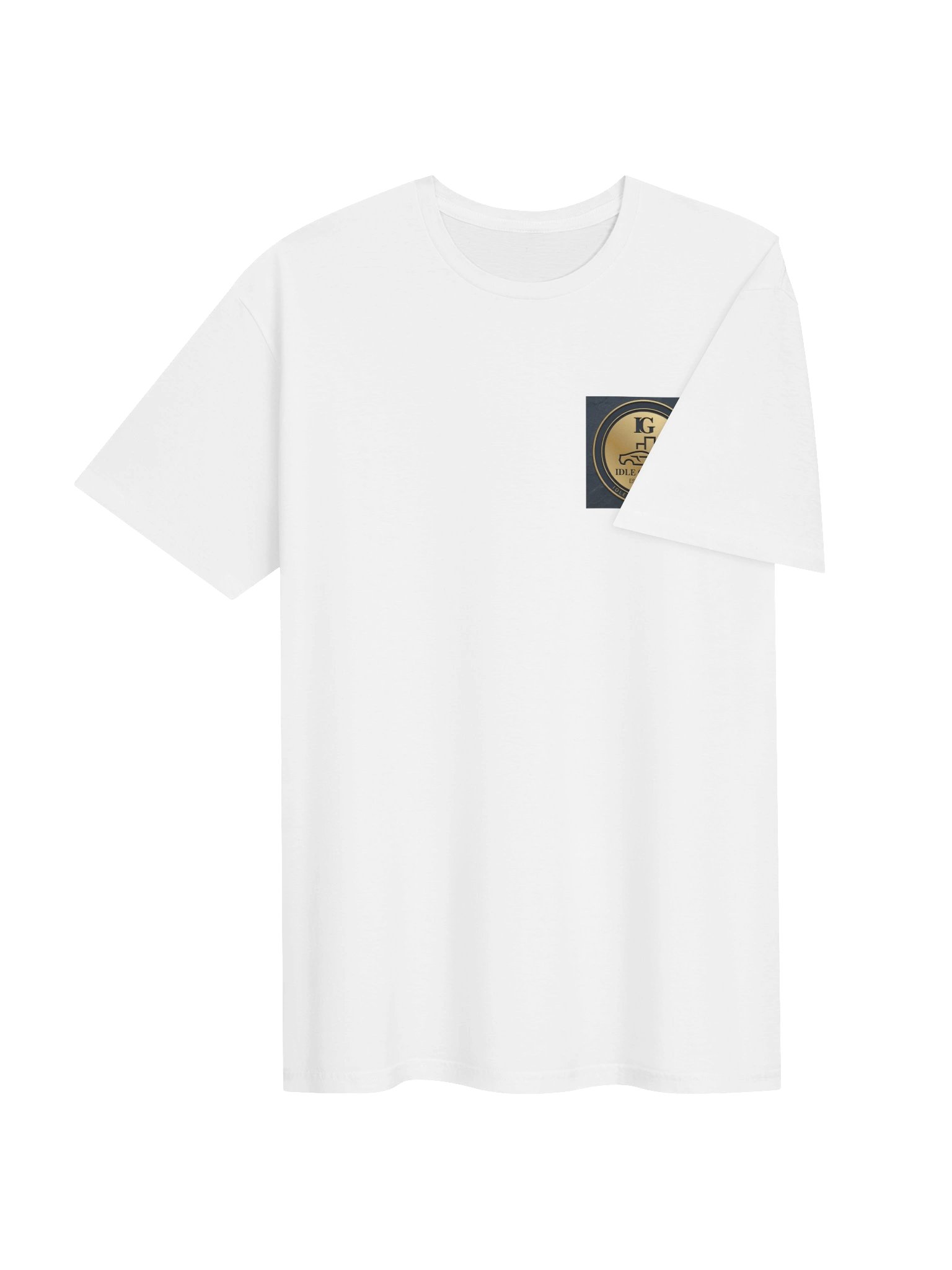 Idle Garage IG Gold Arabic Logo Tee product image (4)
