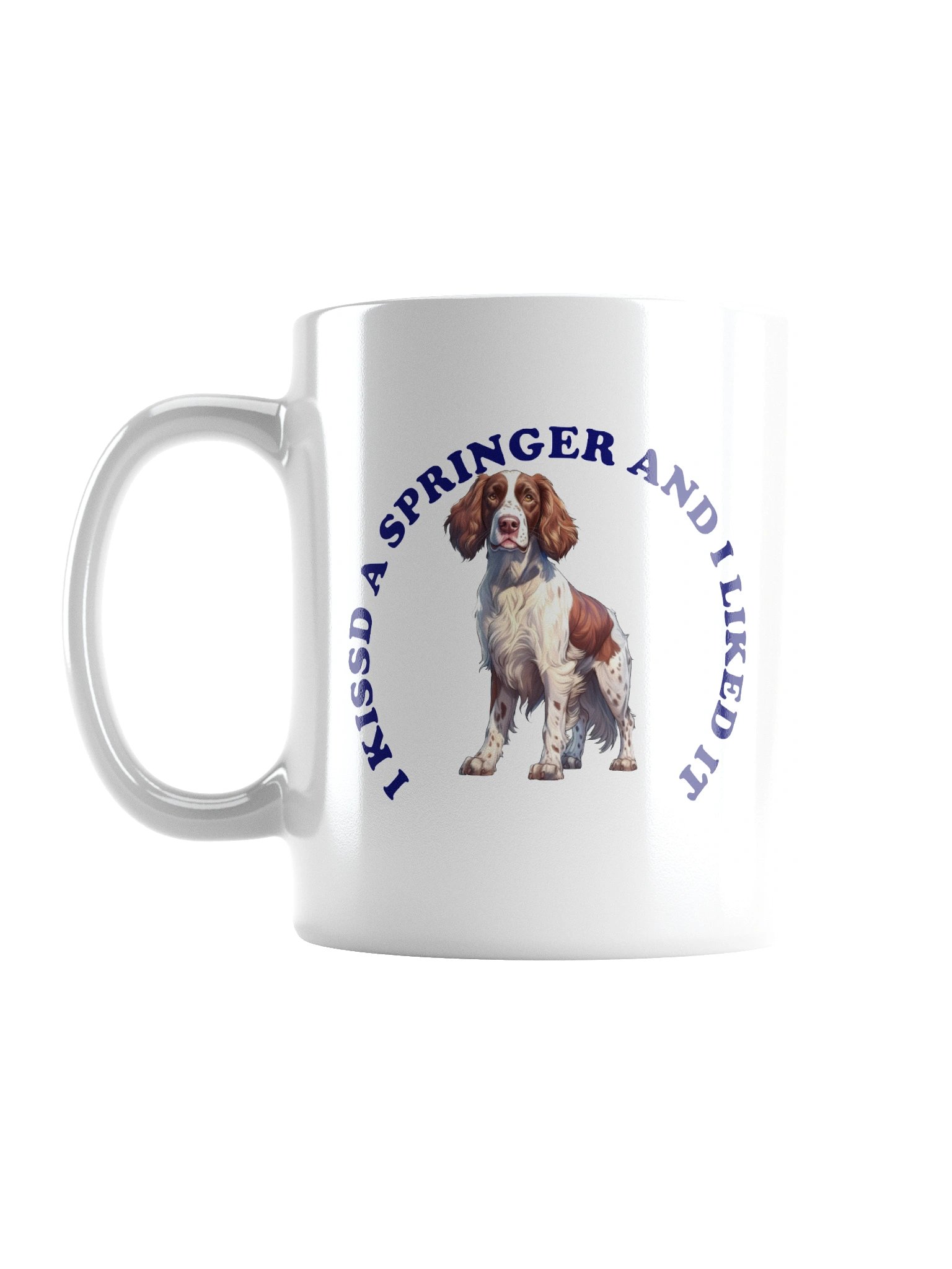 I Kissed a Springer Spaniel, Mug product image (1)